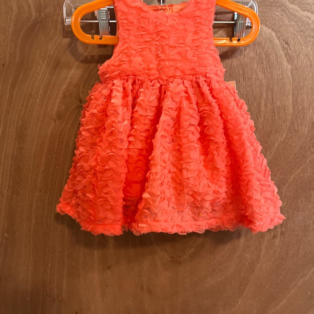 Girl's size 12 months NWT Cat & Jack Orange dress